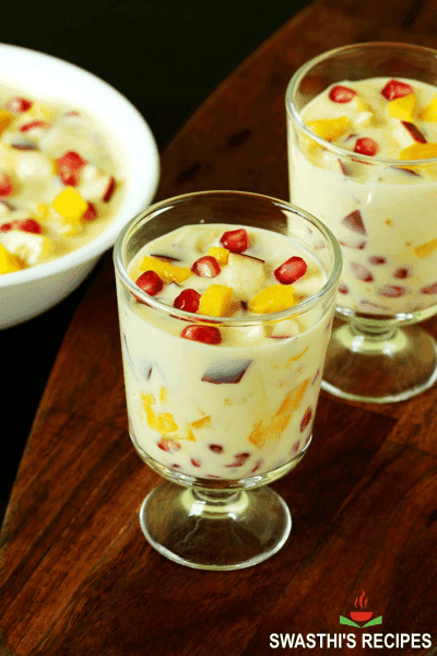 ফ্রুট কাস্টার্ড | Fruite Custard 🥰😋